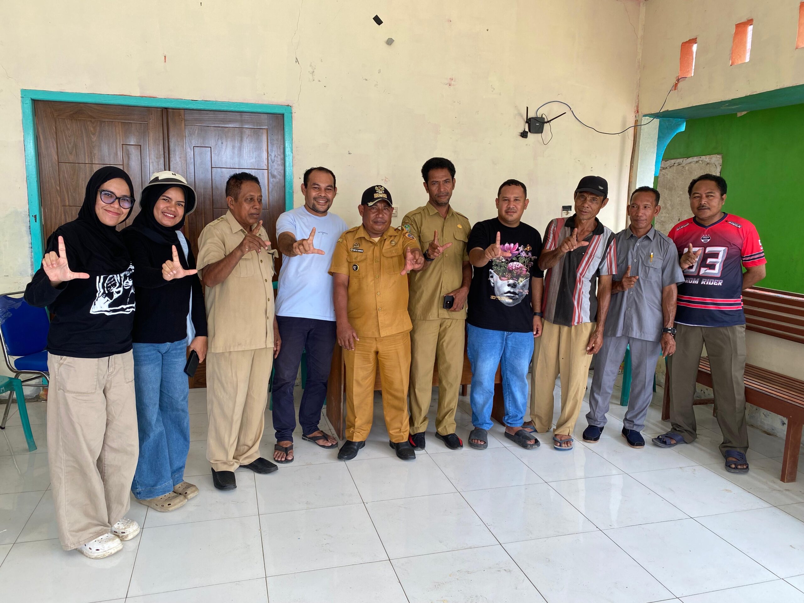 Dukung Program Pemerintah Halmahera Tengah. Kepala Desa Sidanga Komitmen Mengurangi Angka Putus Sekolah