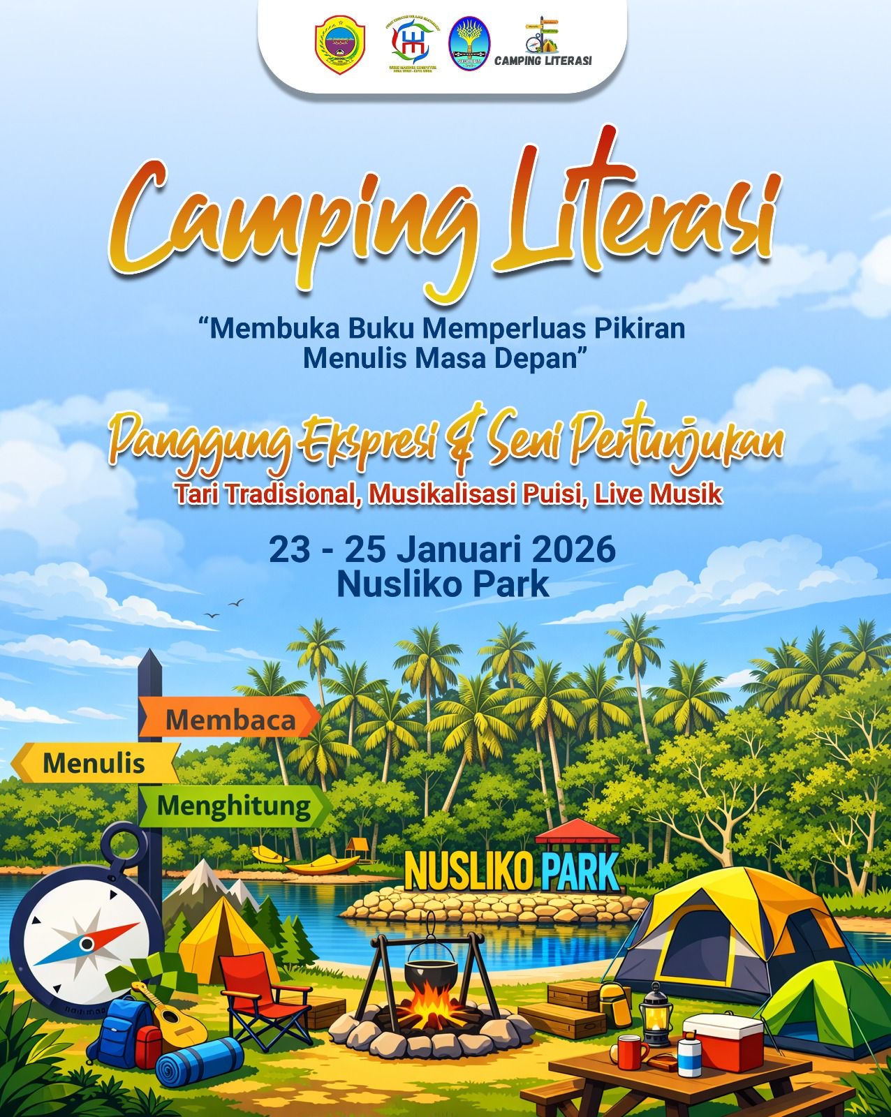 Minggu Depan PKBM Selenggarakan Camping Literasi.